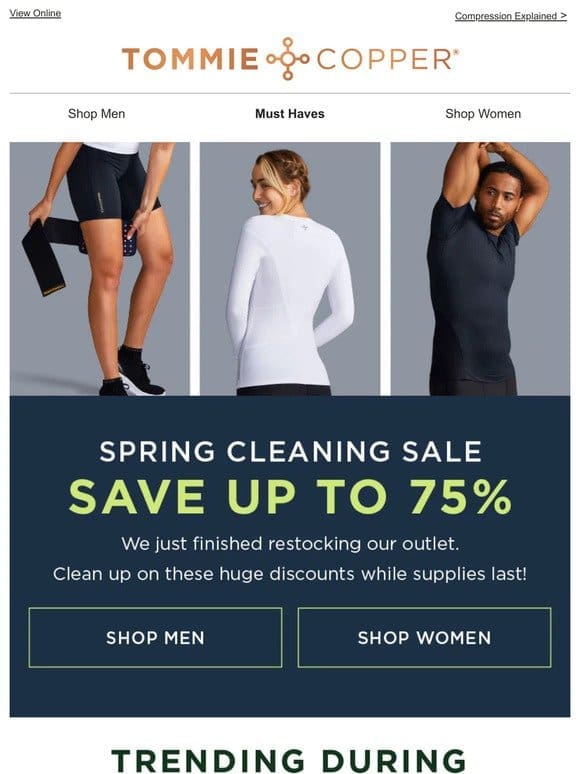 Spring Cleaning Sale   Save Up To 75%