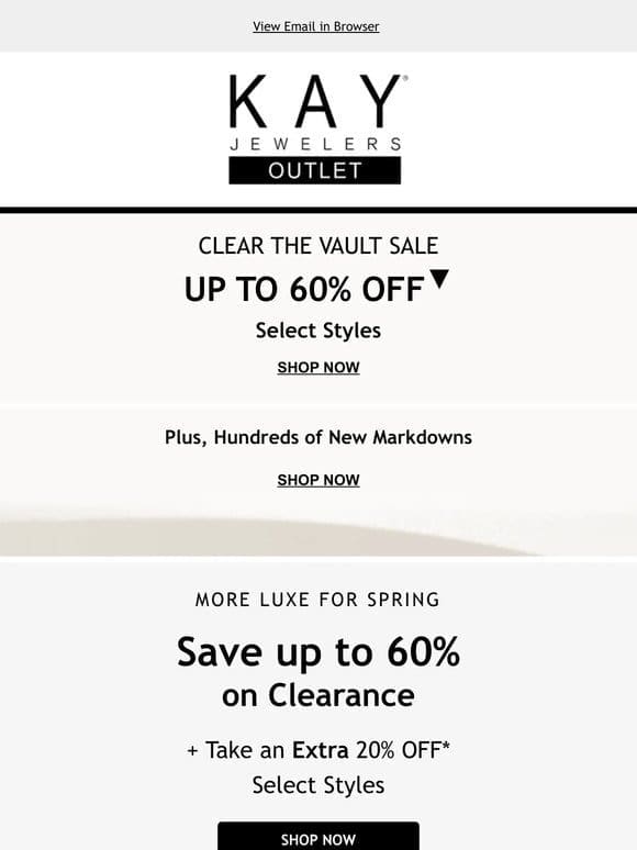 Spring Essentials + Up to 60% OFF