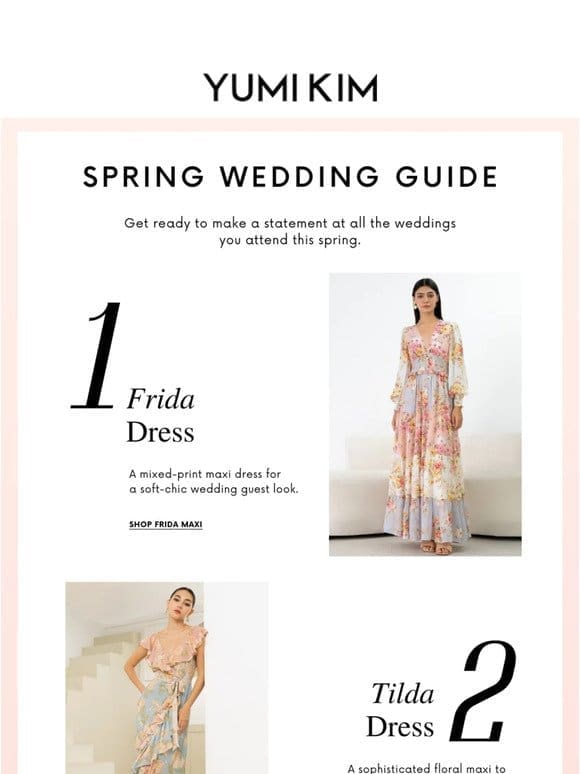 Spring Weddings In Style