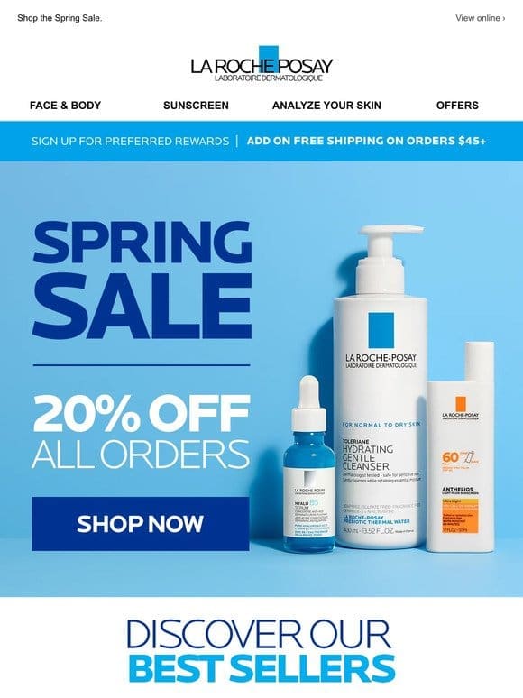 Spring into Savings!