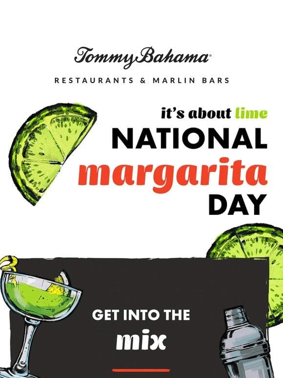 Squeeze the Day! It’s Margarita Time