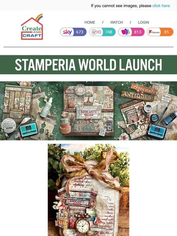 Stamperia joins us today with a NEW collection!