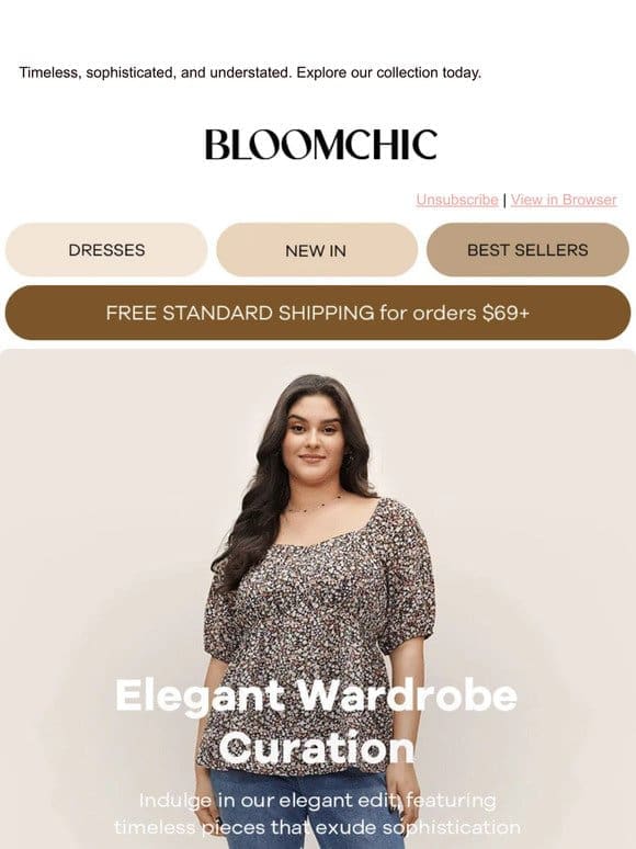 Step Into Style: “Elegant” by BloomChic