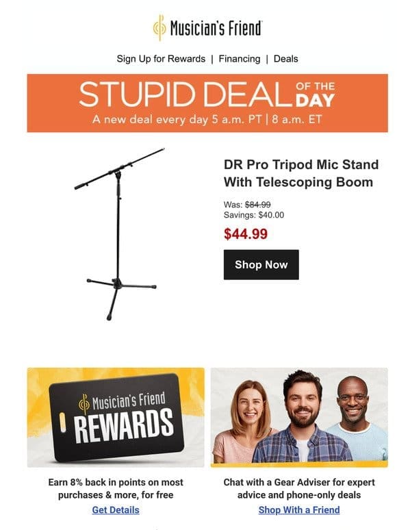 Stupid Deal of the Day now available!