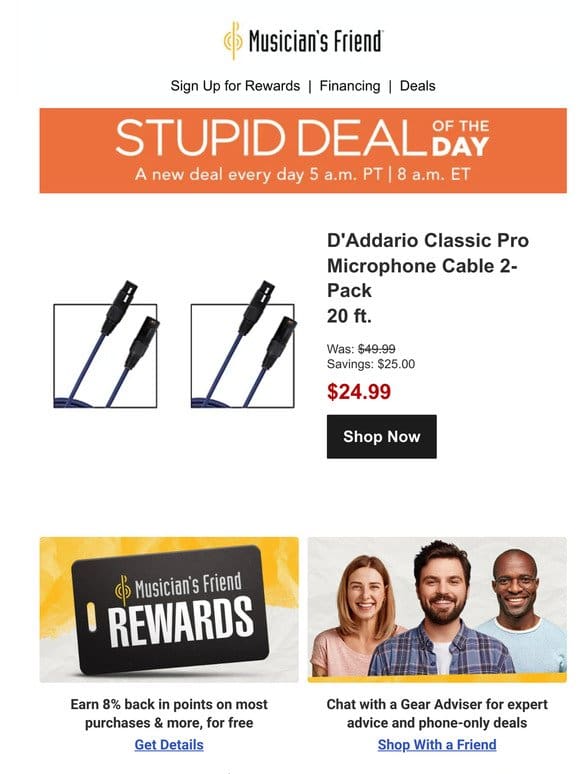 Stupid Deal of the Day now available!