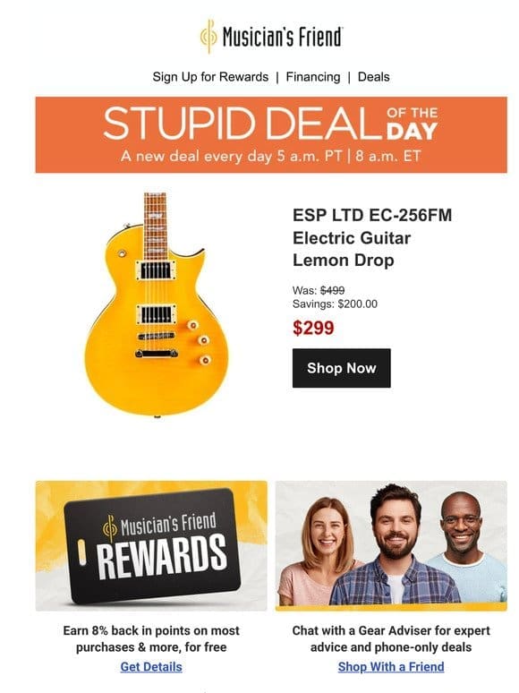 Stupid Deal of the Day now available!