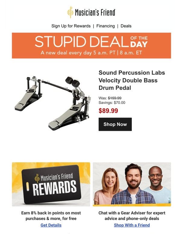 Stupid Deal of the Day now available!