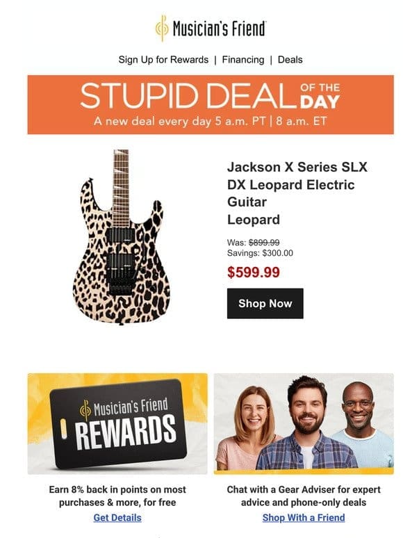 Stupid Deal of the Day now available!