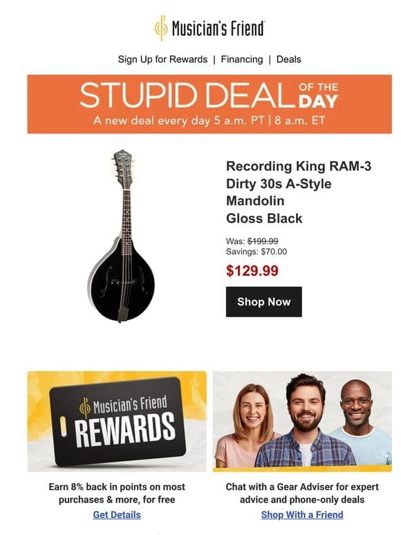 Stupid Deal of the Day now available!