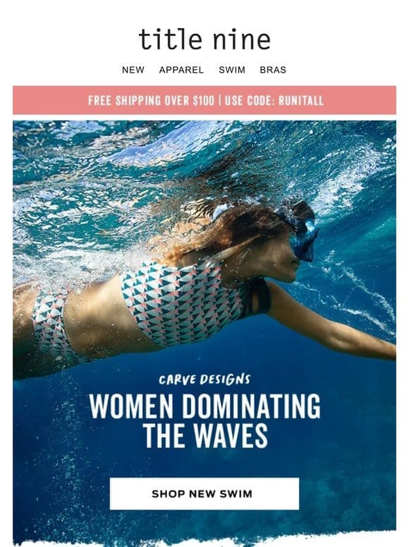Swim designed by women， for women