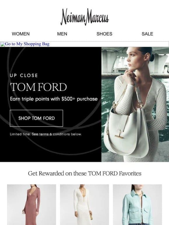 TOM FORD: 3x InCircle points