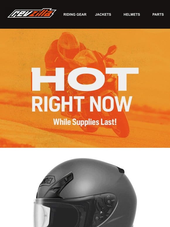 Take $100 OFF The Shoei RF-SR Helmet!