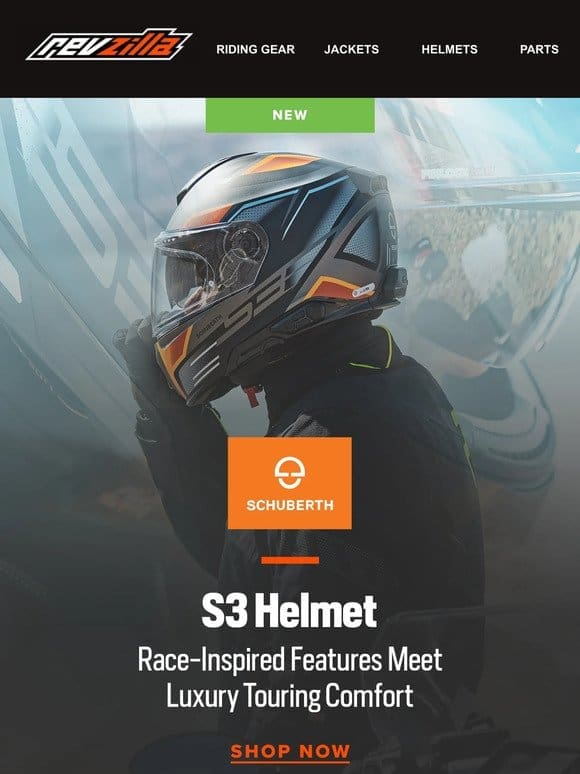 The All New Schuberth S3 Is Here!