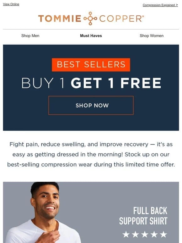 The Best Sellers | Buy 1 Get 1 Free