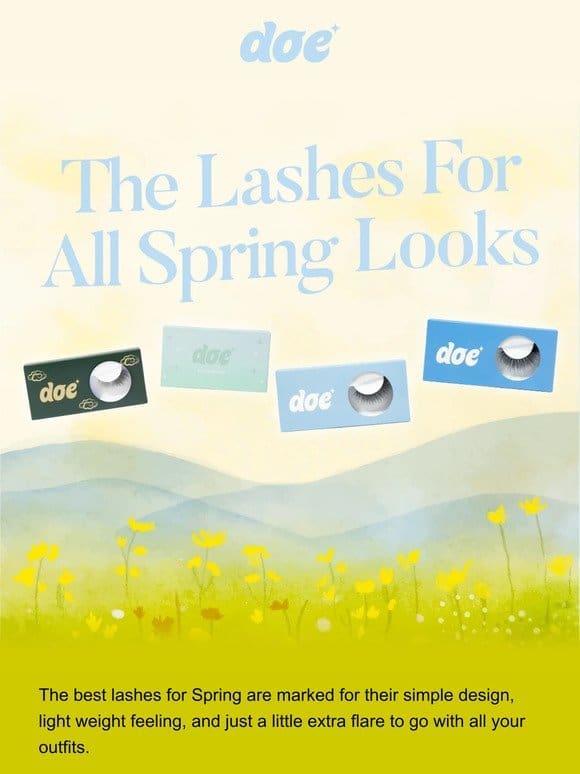 The Lashes For All Spring Looks