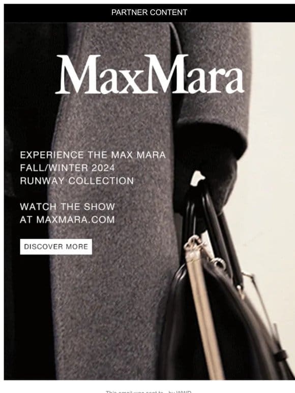 The Max Mara FW24 Runway Show