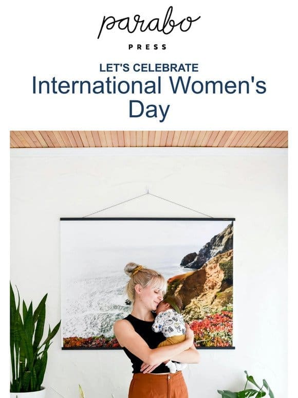 Three Ways to Celebrate IWD With Prints