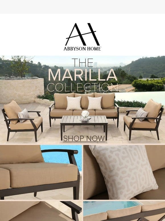 Treat Your Patio To The Marilla Collection
