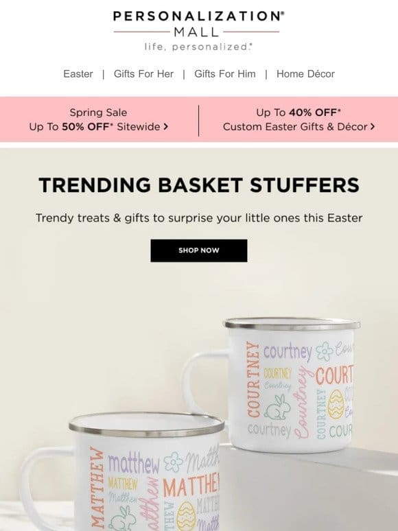 Trending Easter Basket Stuffers | 40% Off
