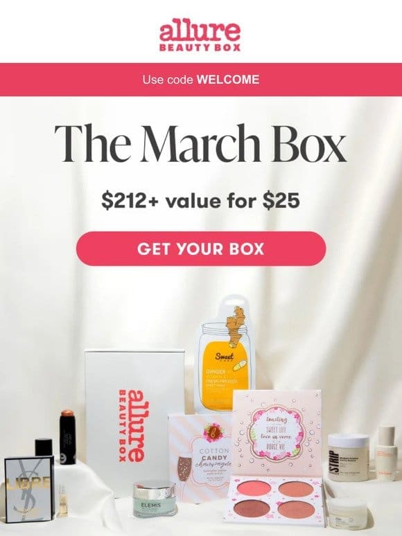 Unlock This $212 Beauty Haul + Free Elemis Cream for Only $25