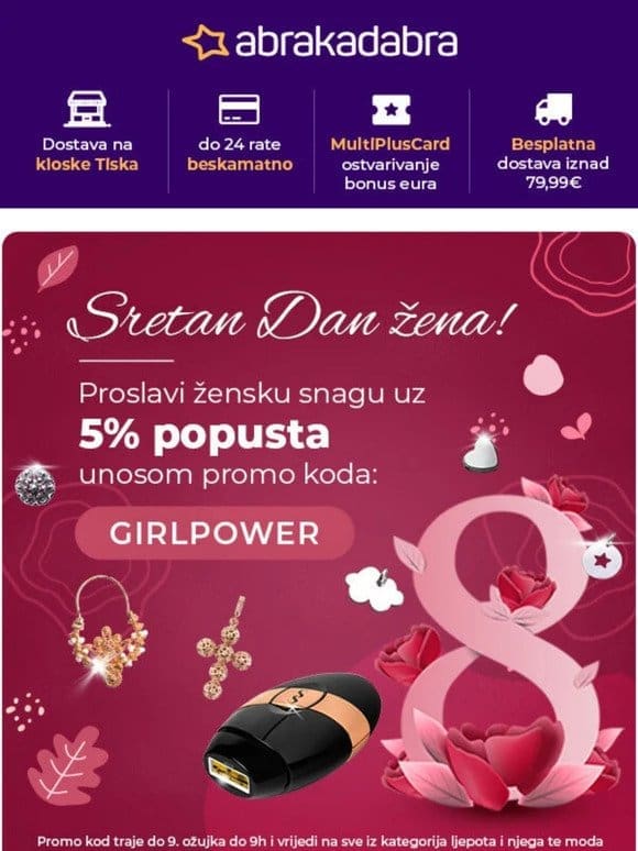 VIKEND AKCIJA: dodatni popusti na snižene cijene | Promo kod GIRLPOWER