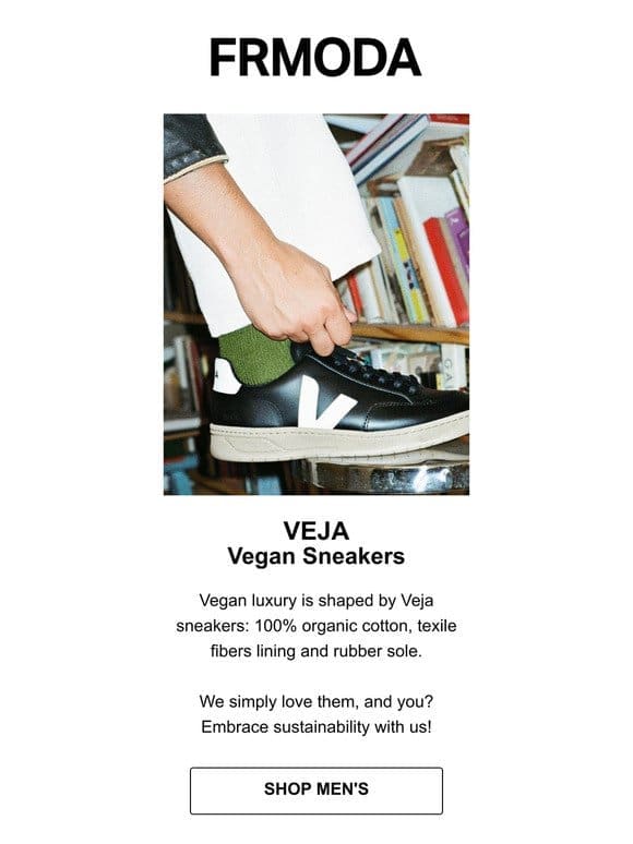 Veja Sneakers: 100% eco-friendly