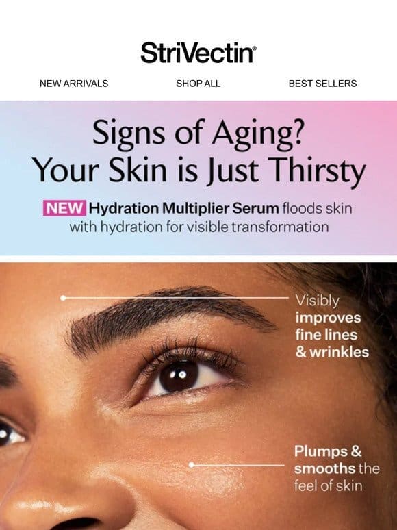 Visibly Improve Fine Lines & Wrinkles