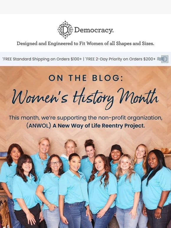 WOMEN’S HISTORY MONTH: FEATURING ANWOL