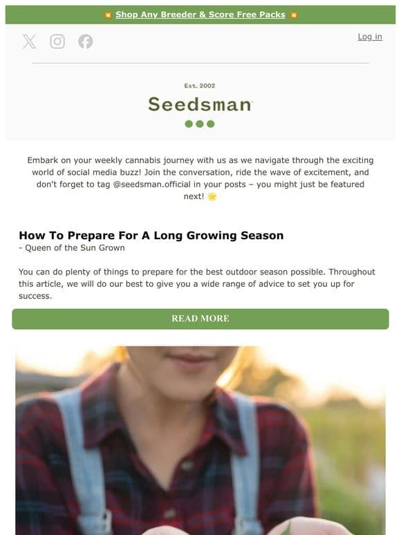 Weekly Update from Seedsman