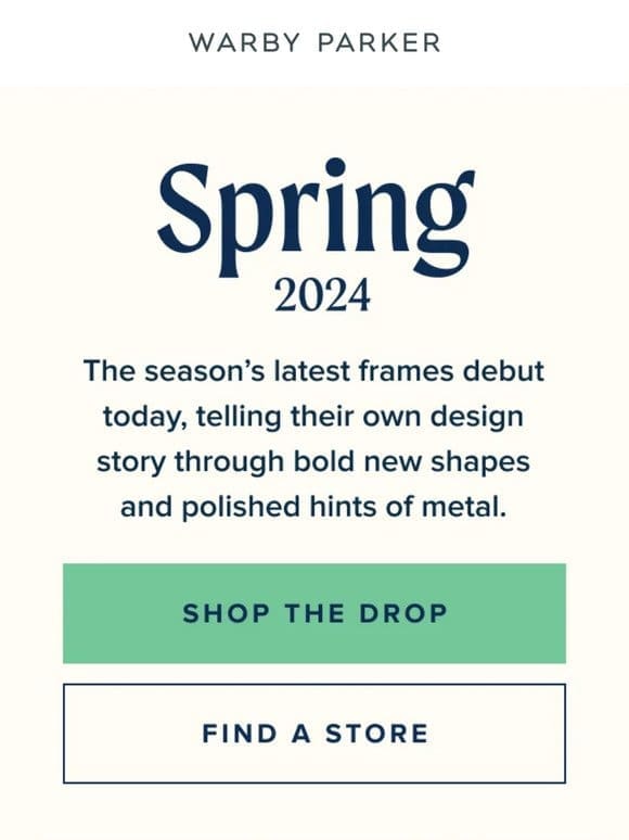 We’re giving spring a sequel