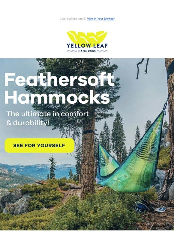 Why are our Hammocks so soft?