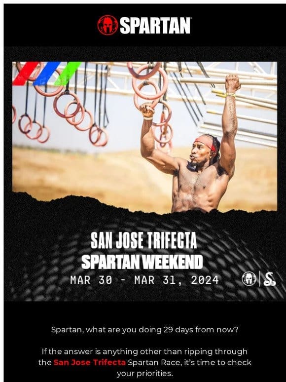 Will we see you at the San Jose Trifecta?