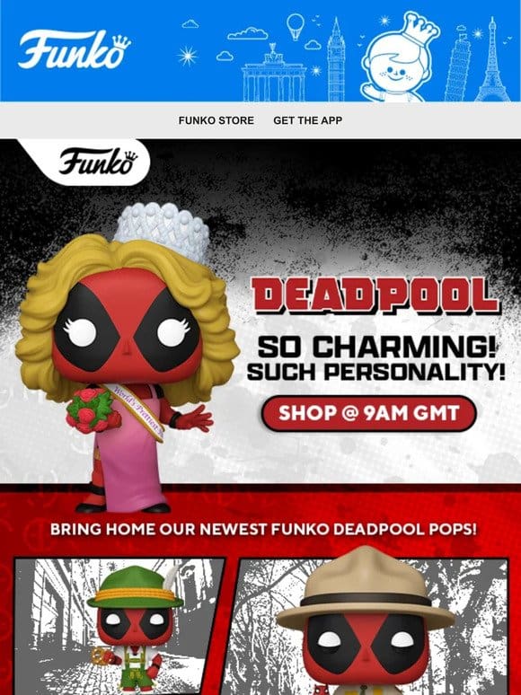 You’ll Never Not Picture This: New Deadpool Funko Pop! Drop