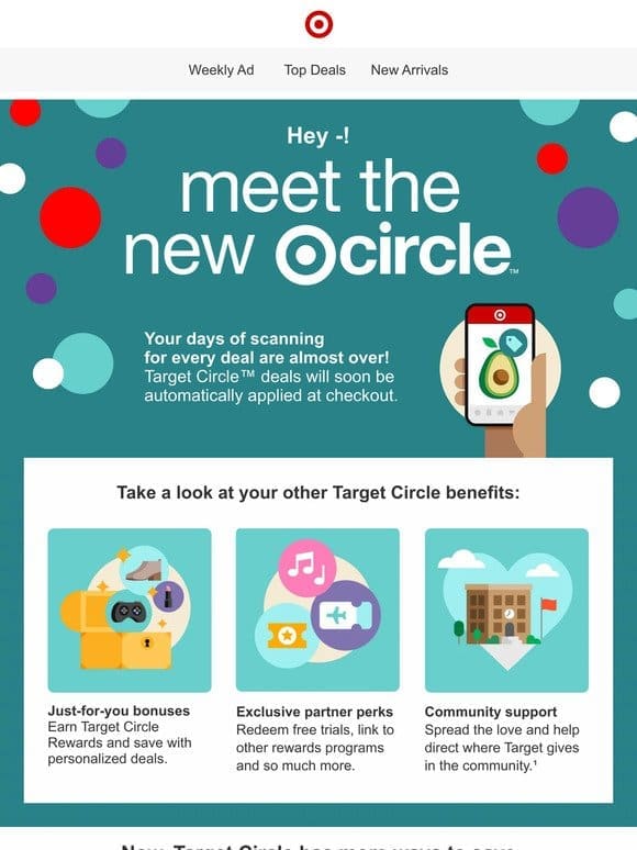 Your Target Circle is getting better than ever!