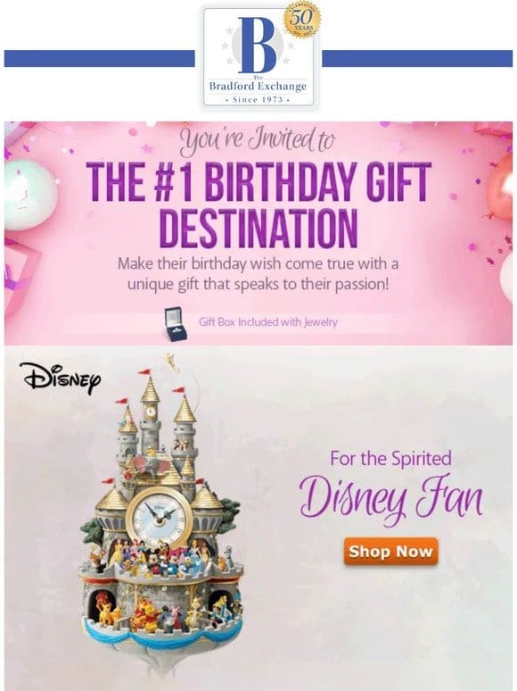 You’re Invited to the #1 Birthday Gift Destination