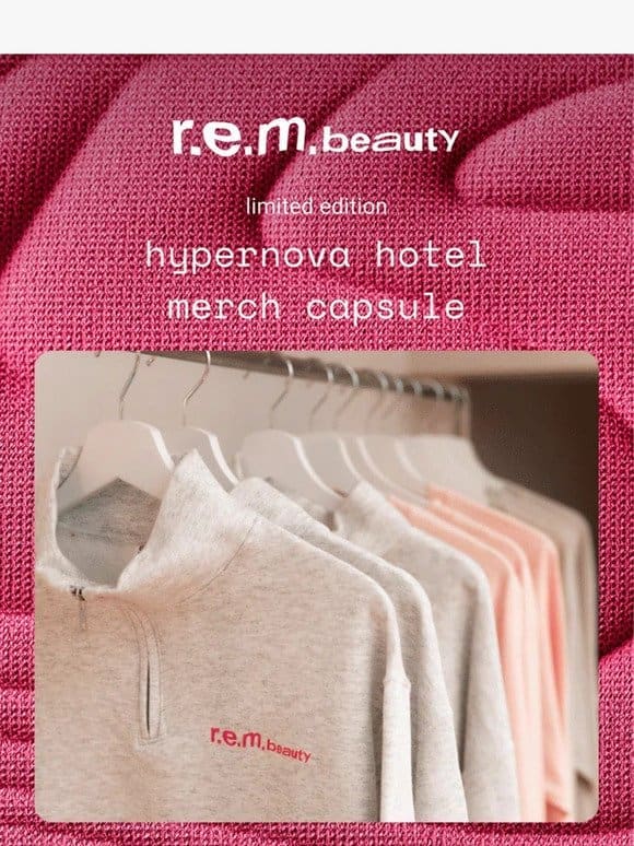 limited edition hypernova hotel merch ♡