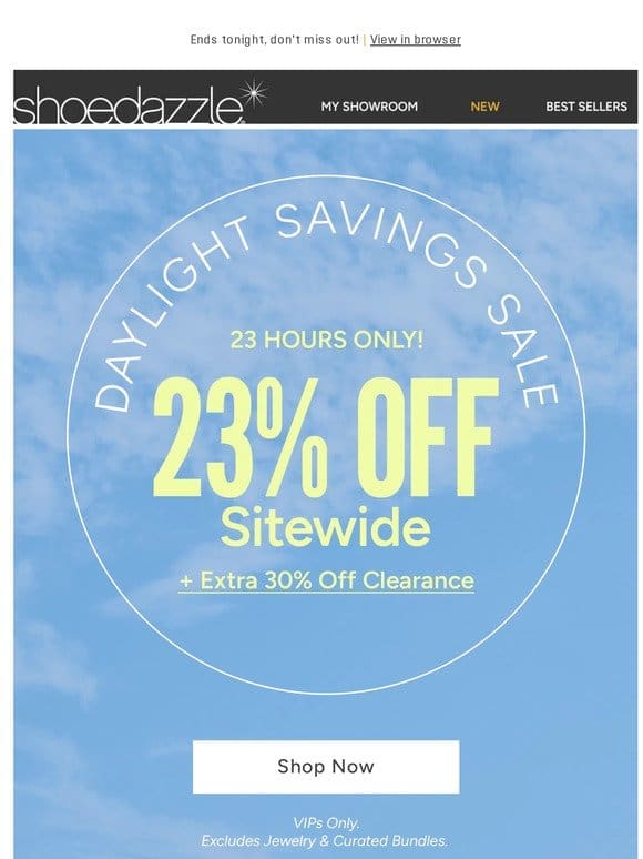 re: 23% Off Sitewide