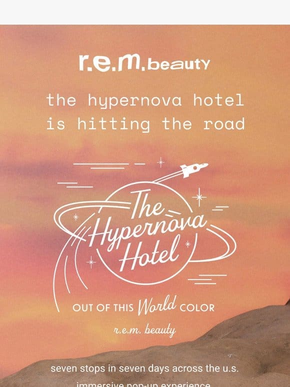 the hypernova hotel is going on tour