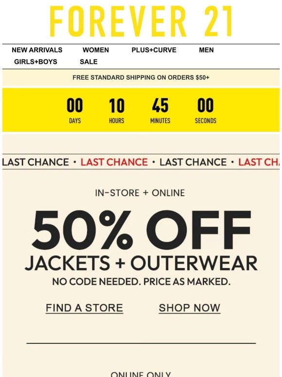 ⏳Final Hours: 50% Off Sweaters， Jackets & More