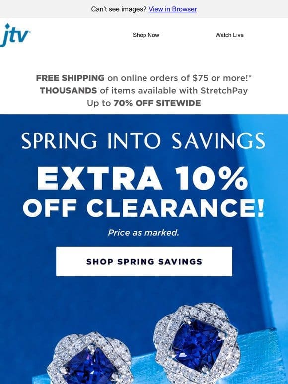 JTV Email Newsletters Latest Sales, Deals & Coupons BuxEmail