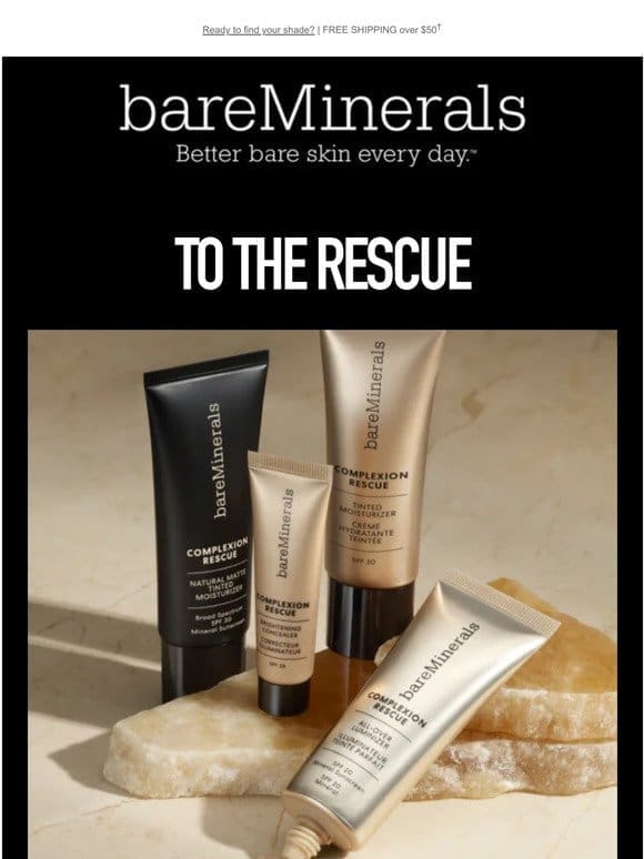 1 skin-savior family. 4 must-have formulas.