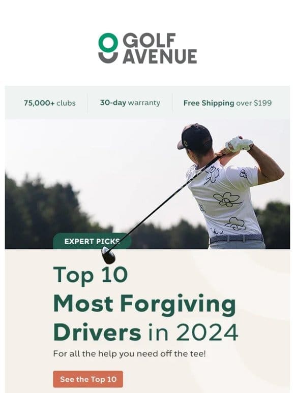 10 Most Forgiving Drivers in 2024