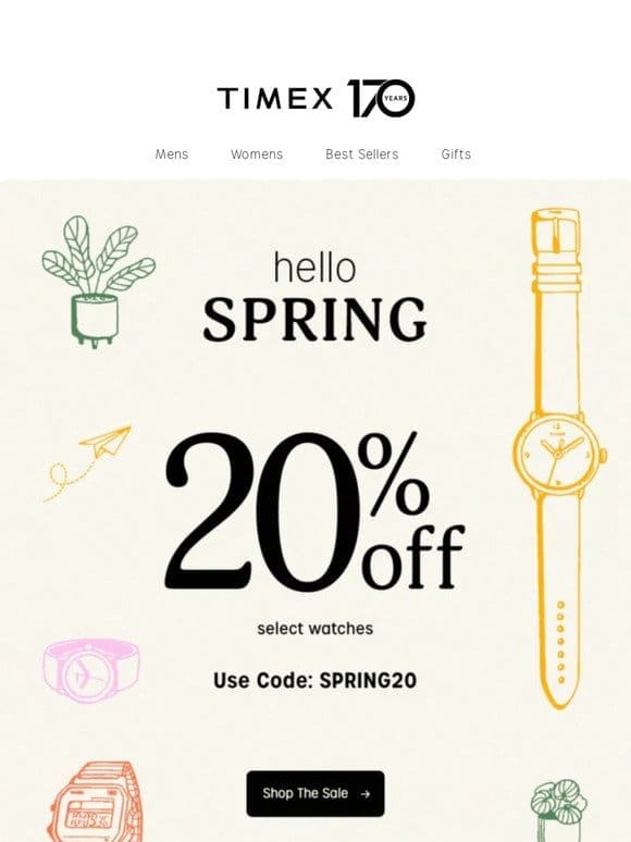 20% OFF | Hello Sale!