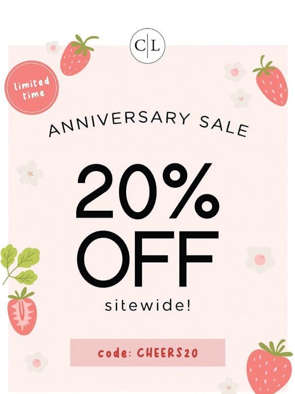 ?20% OFF!!!!?