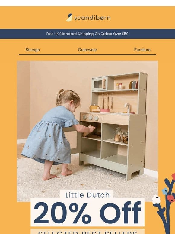 20% Off Little Dutch | Ends Tonight