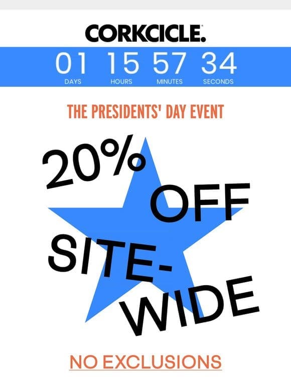 20% Off Sitewide Ends Tomorrow ‼️