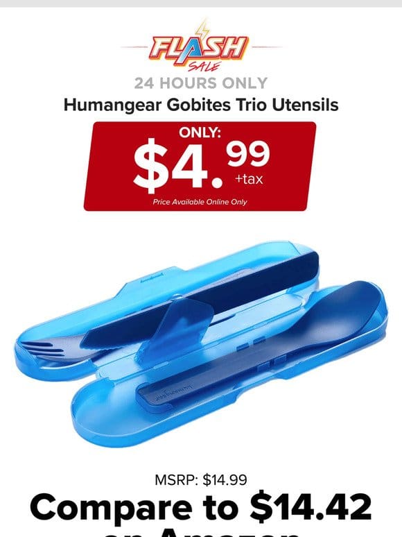 24 HOURS ONLY | HUMANGEAR TRAVEL UTENSILS | FLASH SALE