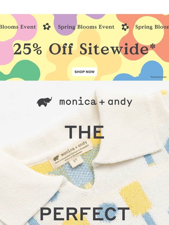 25% Off NEW Spring Arrivals