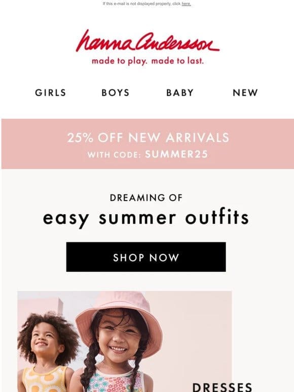 25% Off New Dreamy Summer Outfits! ??