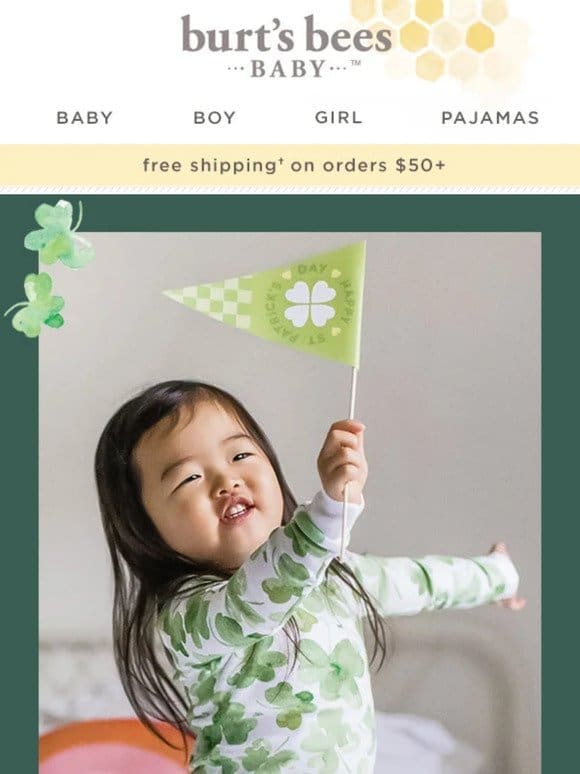 25% off St. Paddy’s PJs!